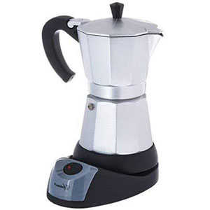 Electric Moka Pot. 3 Cup Uniware Professional Electric Espresso/Moka Coffee Maker