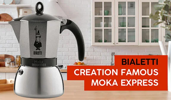 bialetti creation moka express coffee machine