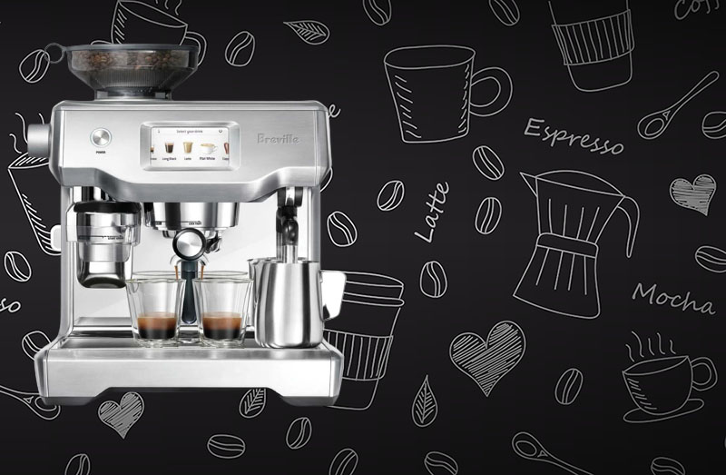 Popular coffee machines from Breville
