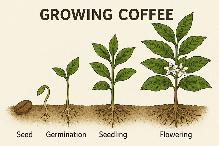 From Bean to Cup: The Journey of Coffee - CoffeeMachinesTips